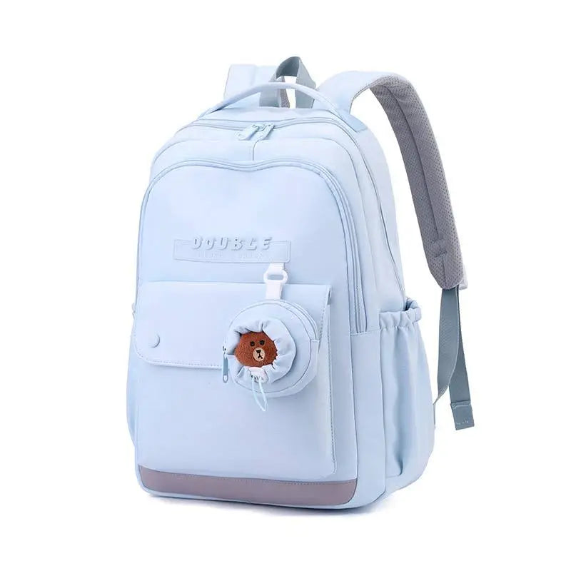 🎒 Cartable Scolaire Kawaii Grande Capacité – Pour Étudiantes, Lycéennes, Collégiennes