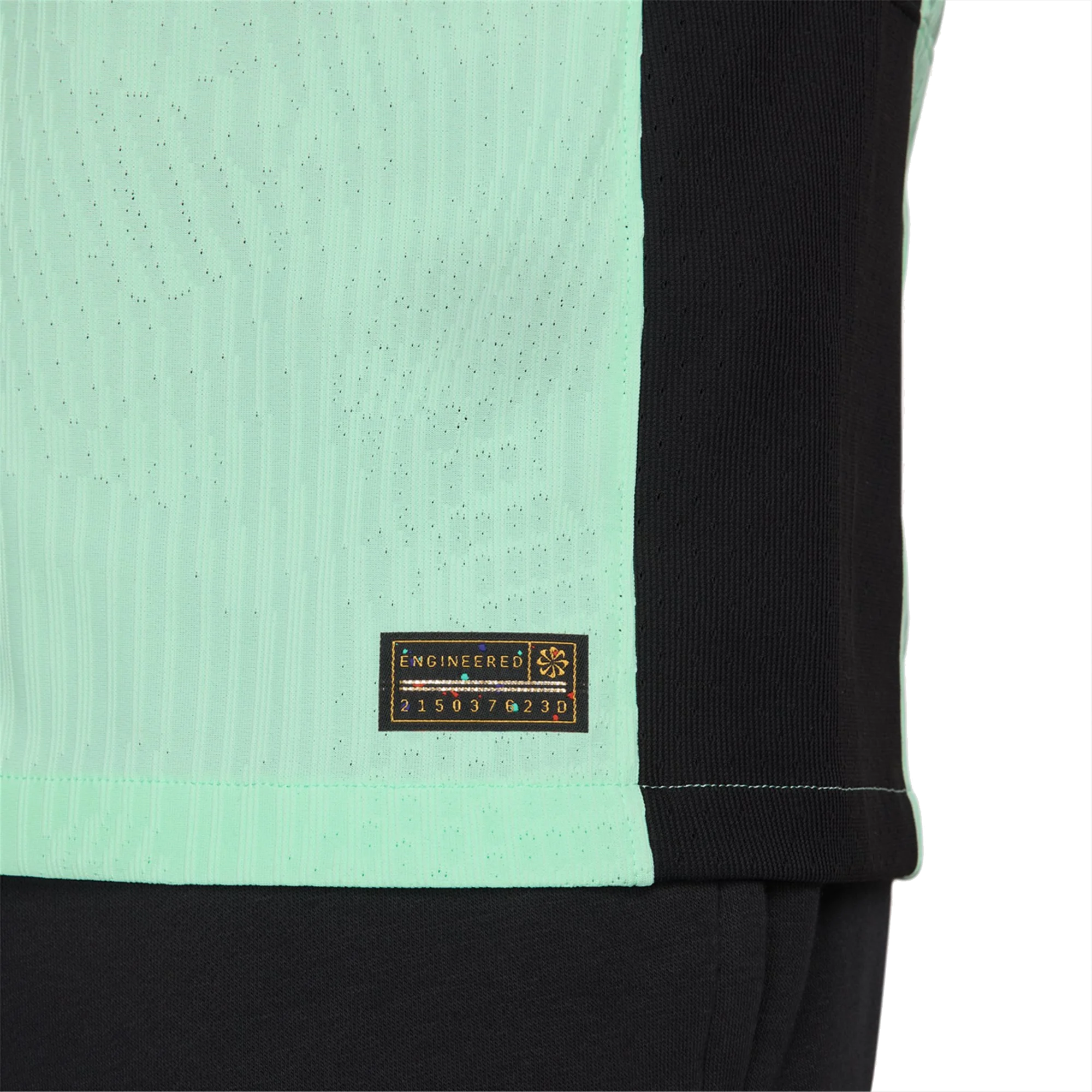 Nike Chelsea Authentic Match Vaporknit Third Jersey w/ EPL + No Room For Racism Patches 23/24 (Mint Foam/Black)