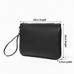 ClutchBag Homme en Semi-Cuir – Pochette Élégante pour Téléphone, Documents et Accessoires