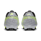 Nike Junior Mercurial Vapor 14 Academy FG/MG Soccer Cleat - MetallicSilver/Volt