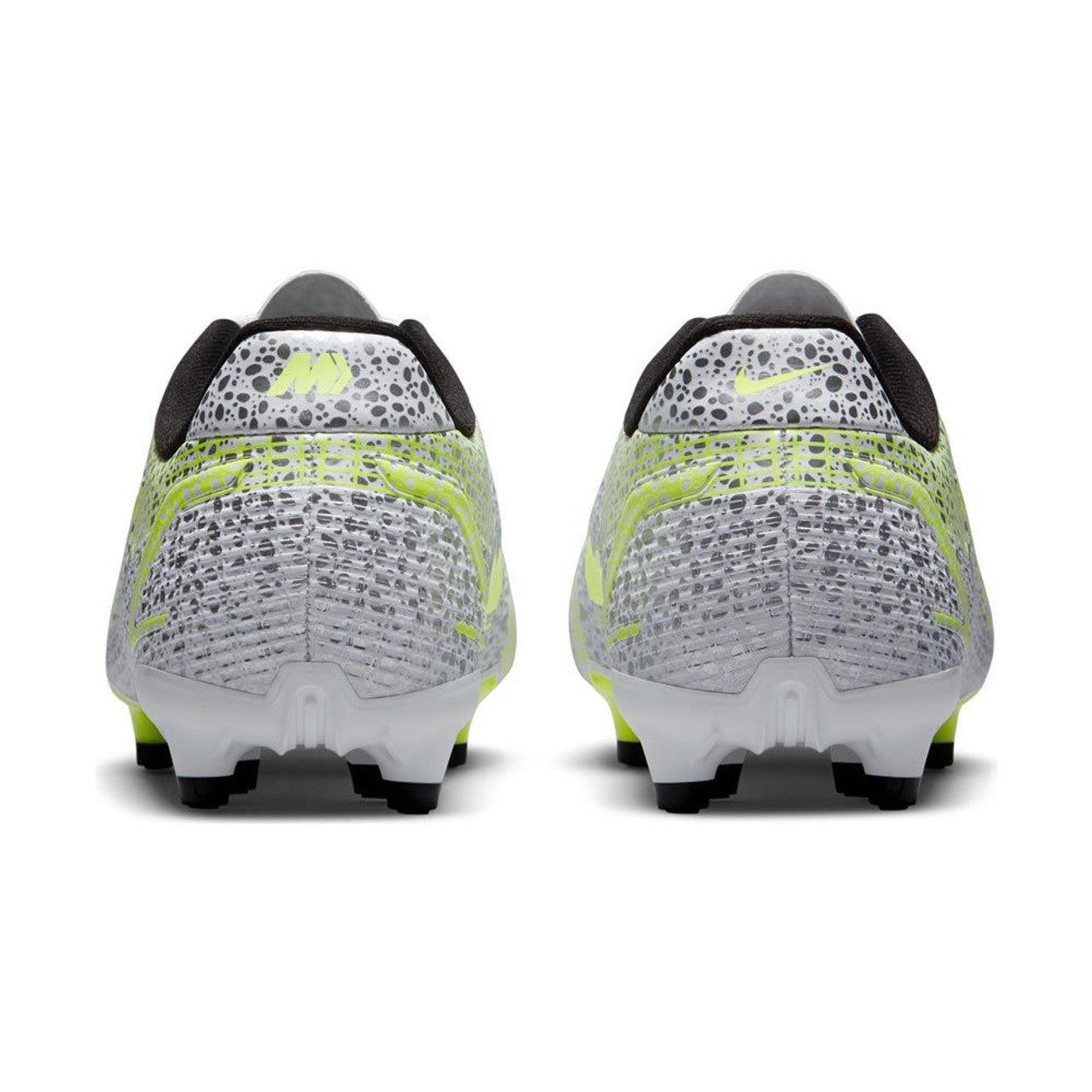 Nike Junior Mercurial Vapor 14 Academy FG/MG Soccer Cleat - MetallicSilver/Volt
