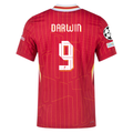 Nike Liverpool Match Authentic Darwin Núñez Home Jersey w/ Champions League Patches 24/25 (Gym Red/Chrome Yellow)