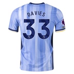 Nike Tottenham Ben Davies Authentic Away Jersey w/ EPL + No Room For Racism Patches 24/25 (Cobalt Bliss/Binary Blue)