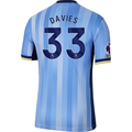 Nike Tottenham Ben Davies Away Jersey w/ EPL + No Room For Racism Patches 24/25 (Cobalt Bliss/Binary Blue)