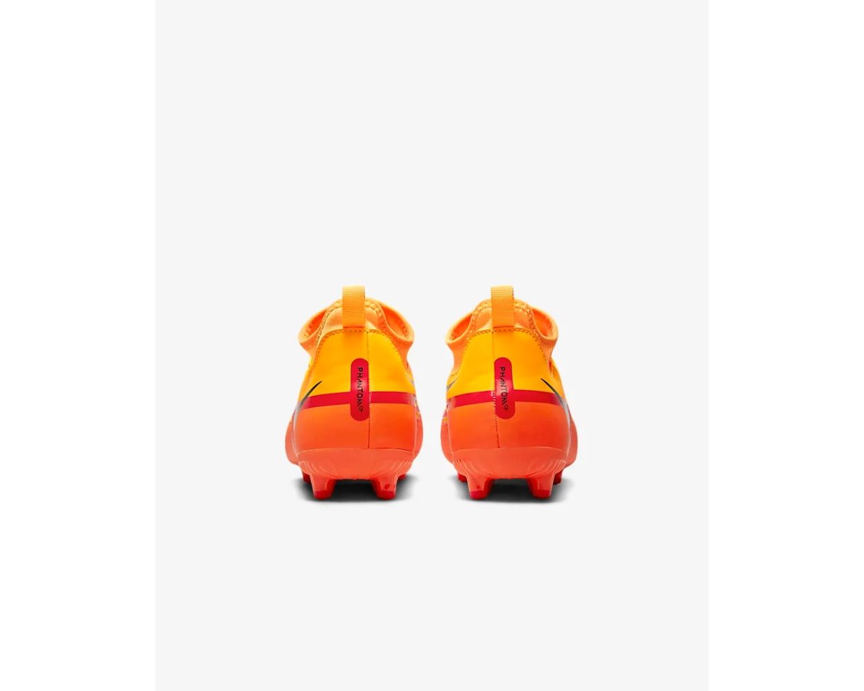 Nike Junior Phantom GT2 Academy DF FG/MG Soccer Cleat-  Laser Orange/Black/Total Orange/Bright Crimson
