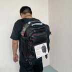 Lot de 2 Valises Cabine Multifonctions en Tissu Oxford – Roulettes 360°, Poignée Télescopique, Mode Sac à Do