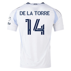 adidas San Diego FC Authentic Luca De La Torre Away Jersey 25/26 w/ MLS & Apple Patch (White)