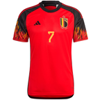 adidas Belgium Kevin De Bruyne Home Jersey 22/23 (Red/Black)