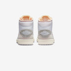 Air Jordan 1 Mid SE Craft Inside Out White Grey