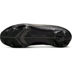 Nike Junior Mercurial Vapor 14 Academy FG/MG Soccer Cleats - Black/Metallic Gold/Metallic Silver