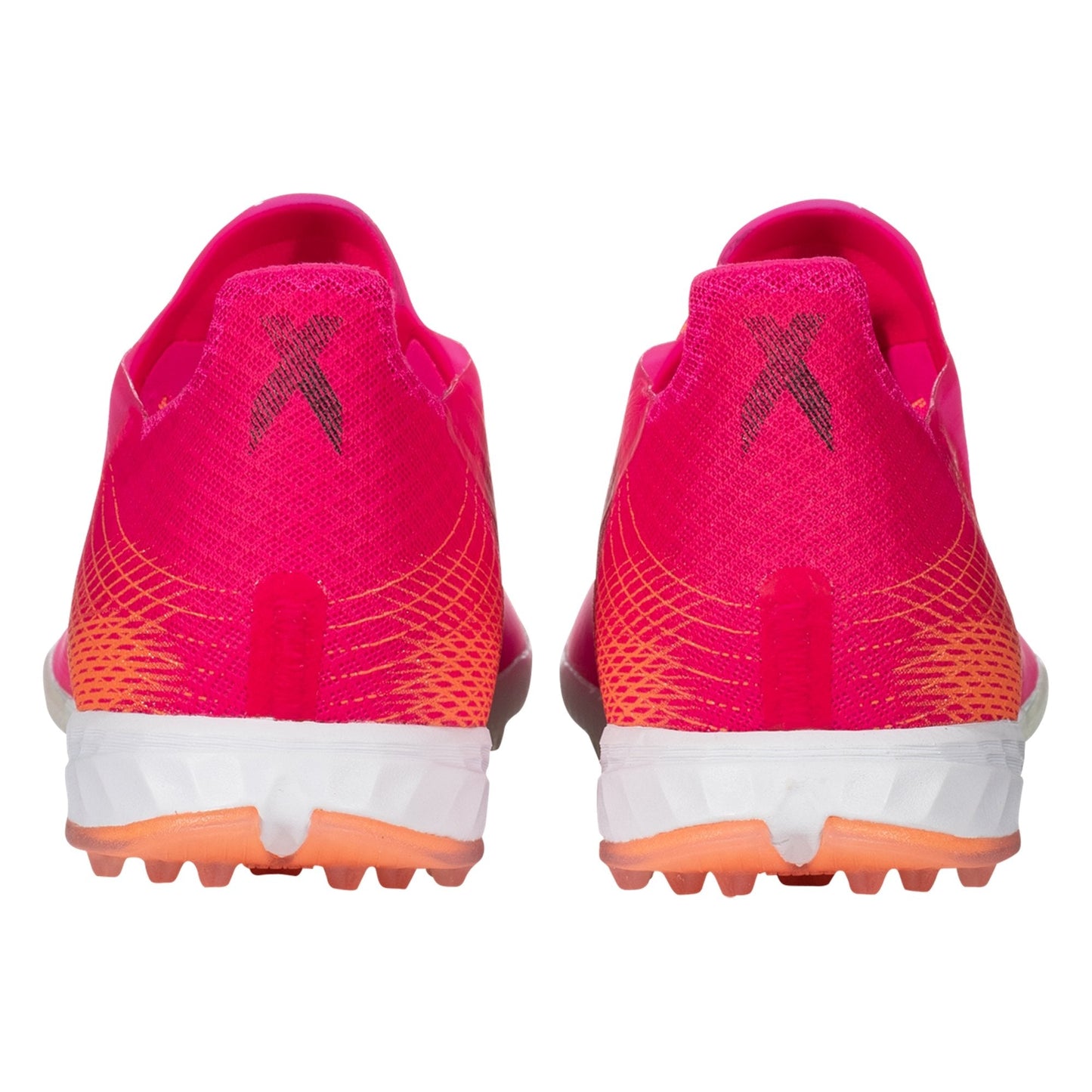adidas X Ghosted.1 Artificial Turf Shoe - Shock Pink / Core Black / Screaming Orange