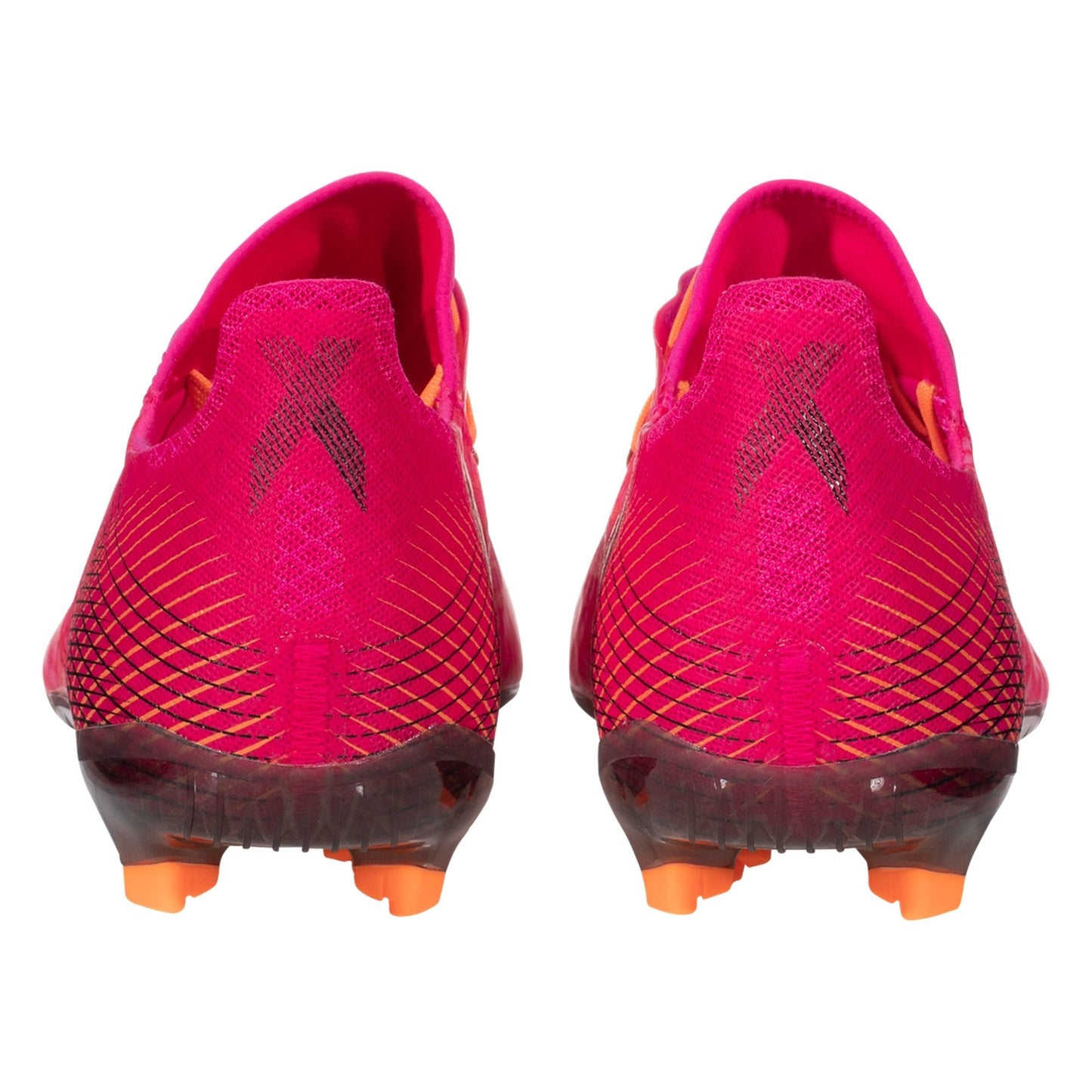 adidas X Ghosted .2 Firm Ground Cleats - Shock Pink/Core Black/Screaming Orange