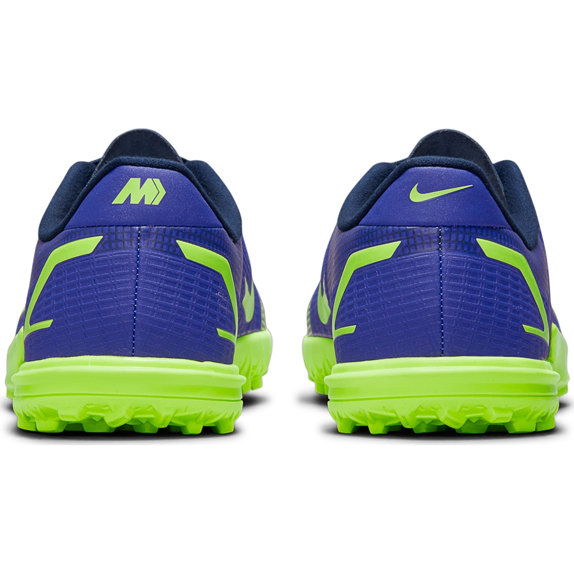Nike Junior Mercurial Vapor 14 Academy TF Artificial Turf Soccer Shoe - Lapis/Volt/Blue Void