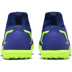 Nike Junior Mercurial Superfly 8 Academy TF Artificial Turf Soccer Shoe - Lapis/Volt/Blue Void