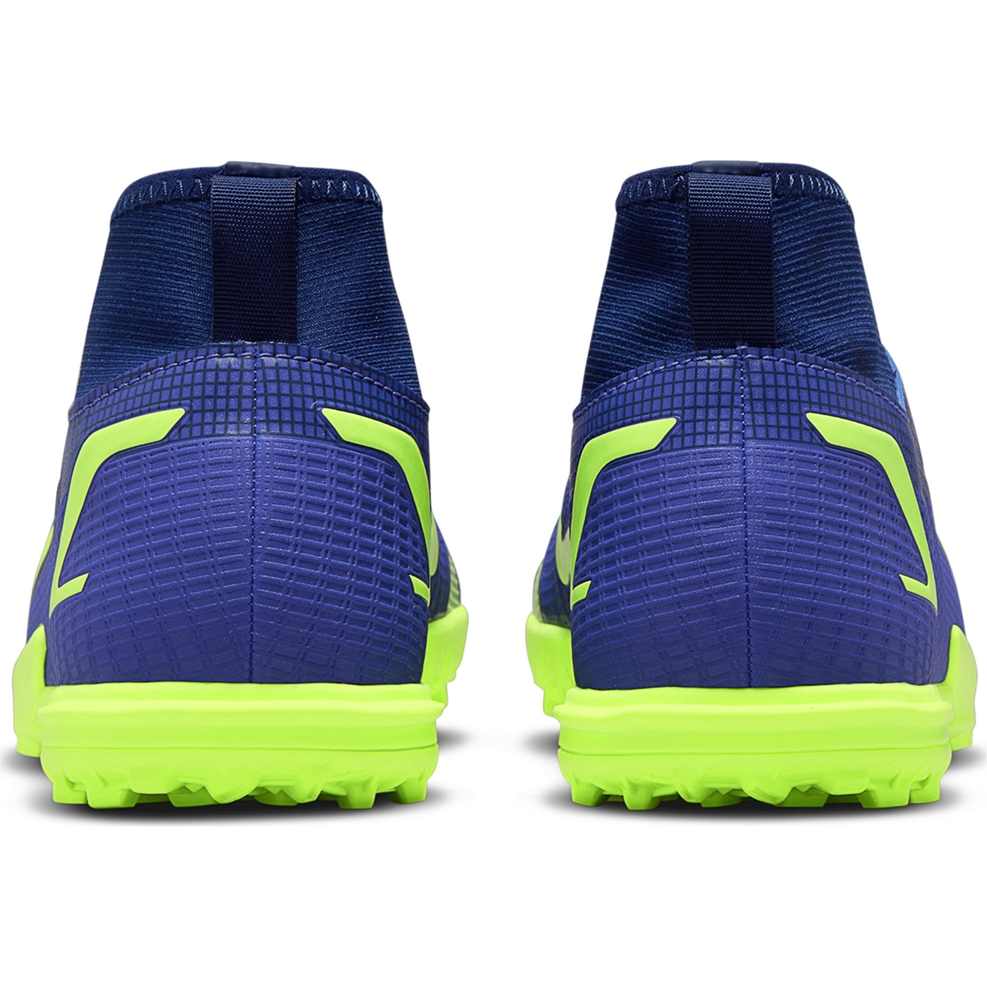 Nike Junior Mercurial Superfly 8 Academy TF Artificial Turf Soccer Shoe - Lapis/Volt/Blue Void