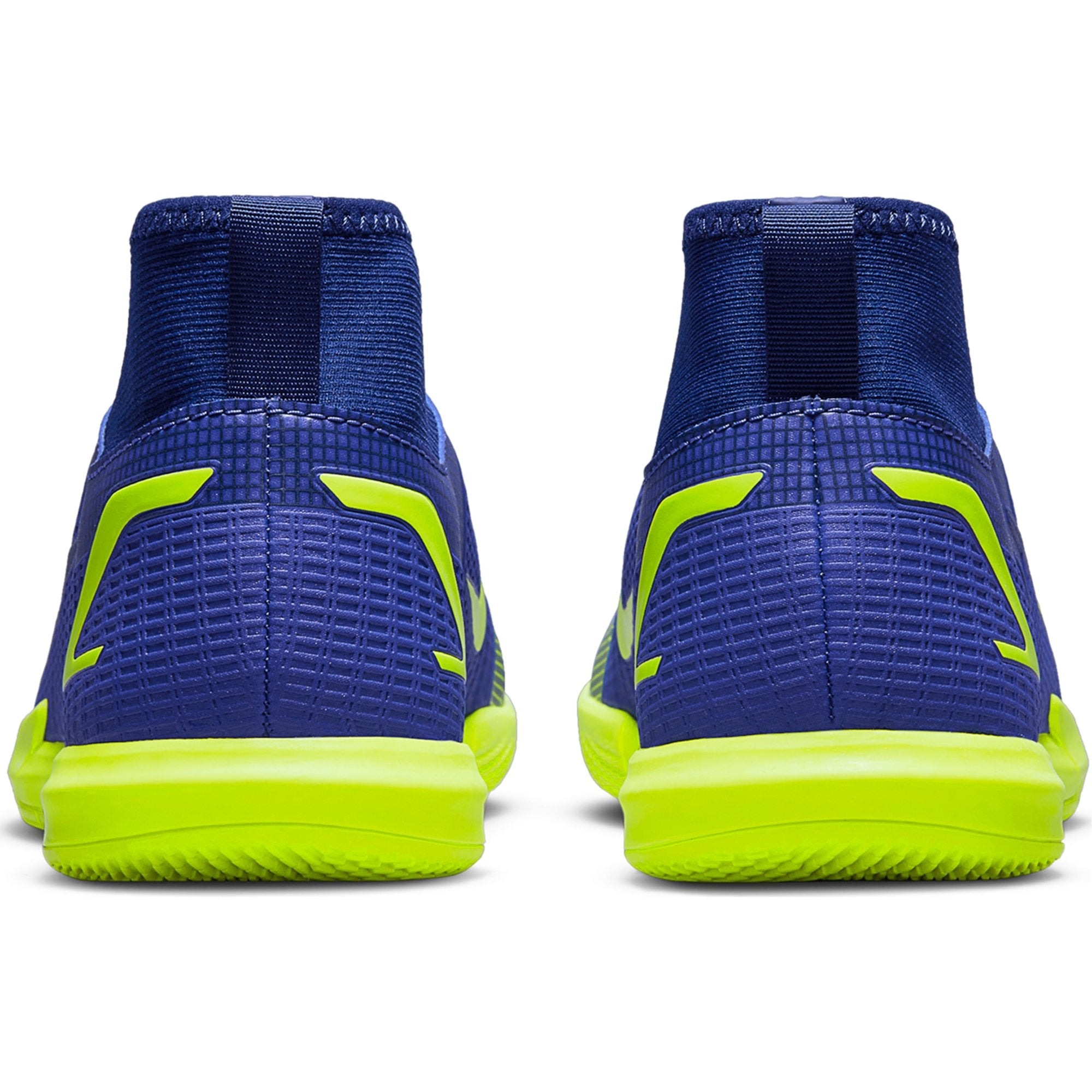 Nike Junior Mercurial Superfly 8 Academy IC Indoor Soccer Shoe- Lapis/Volt/Blue Void