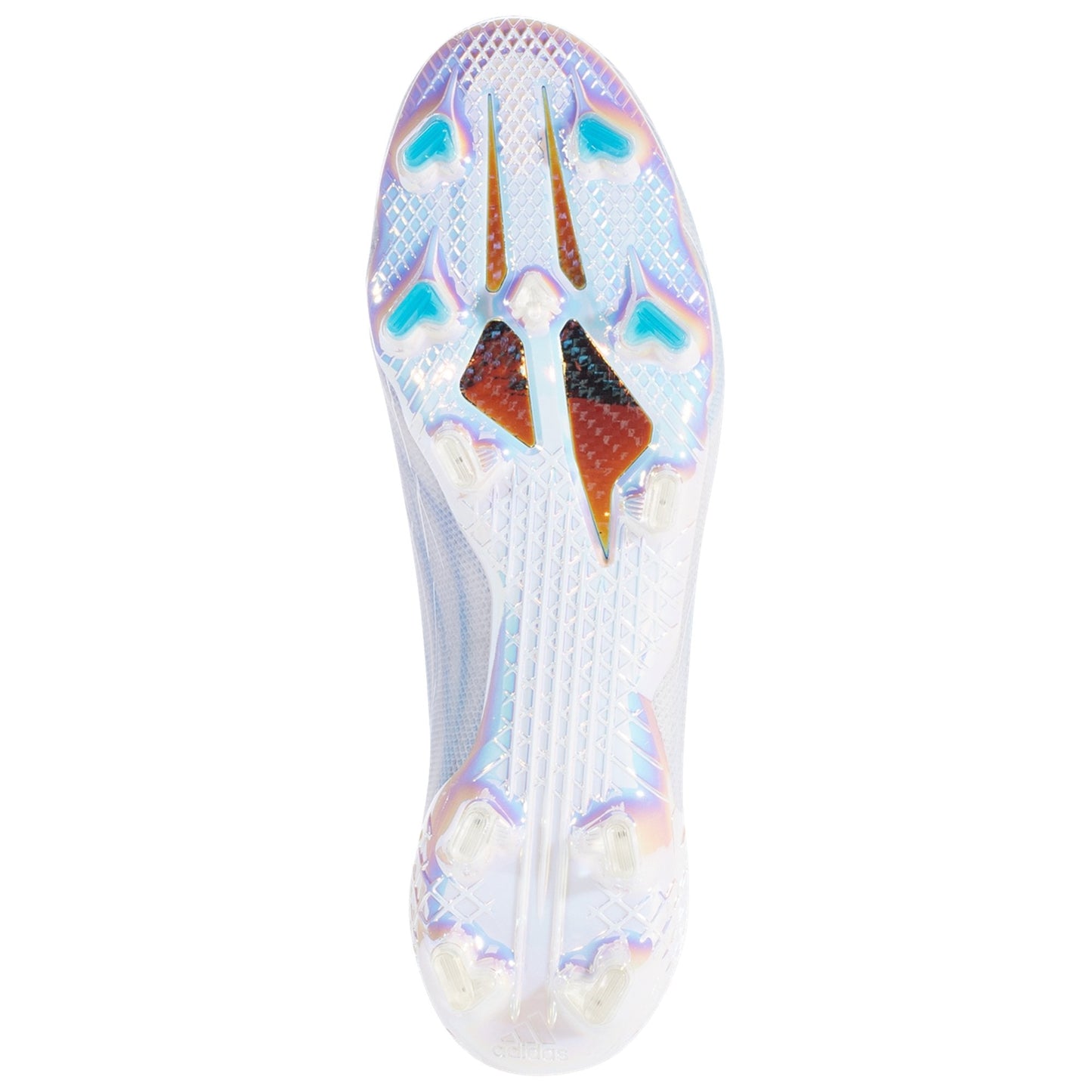 adidas X Speedflow+ FG Firm Ground Soccer Cleat - Footwear White/Legacy Indigo/Sky Rush