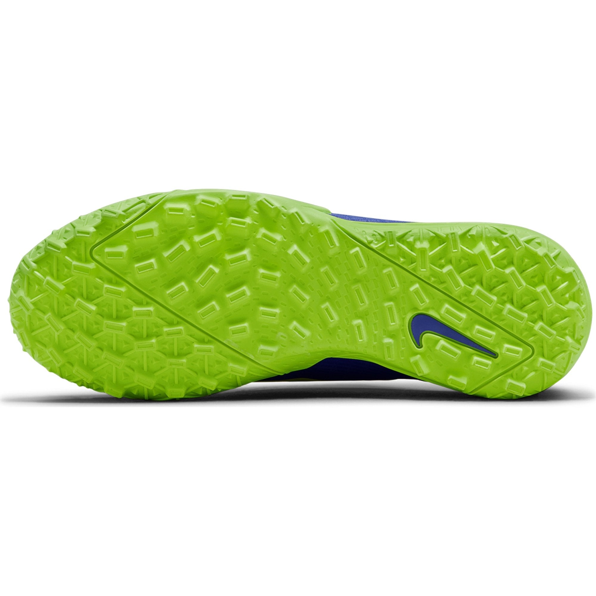 Nike Junior Mercurial Vapor 14 Academy TF Artificial Turf Soccer Shoe - Lapis/Volt/Blue Void