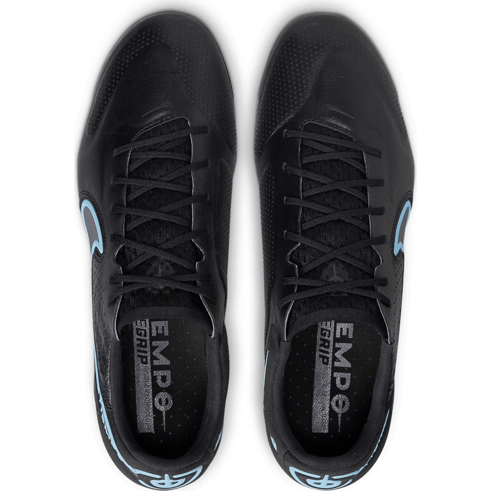 Nike Tiempo Legend 9 Elite FG Firm Ground Soccer Cleat -  Black/Black