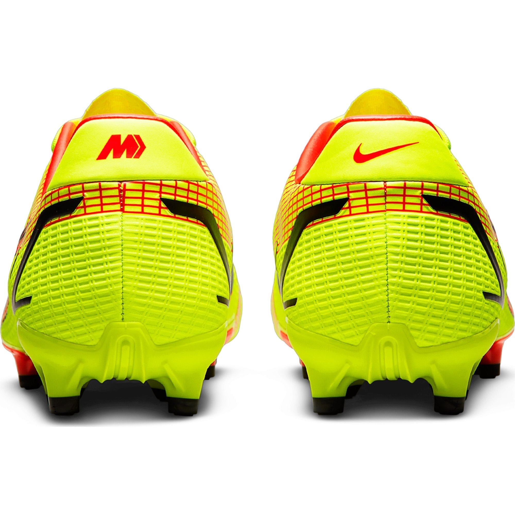 Nike Mercurial Vapor 14 Academy FG/MG Soccer Cleat -  Volt/Black/Bright Crimson