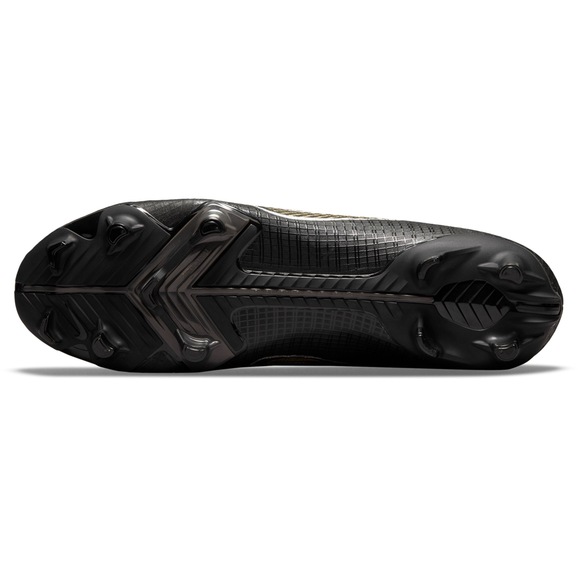 Nike Mercurial Vapor 14 Academy FG/MG Soccer Cleats - Black/MetallicGrey/MetallicGold