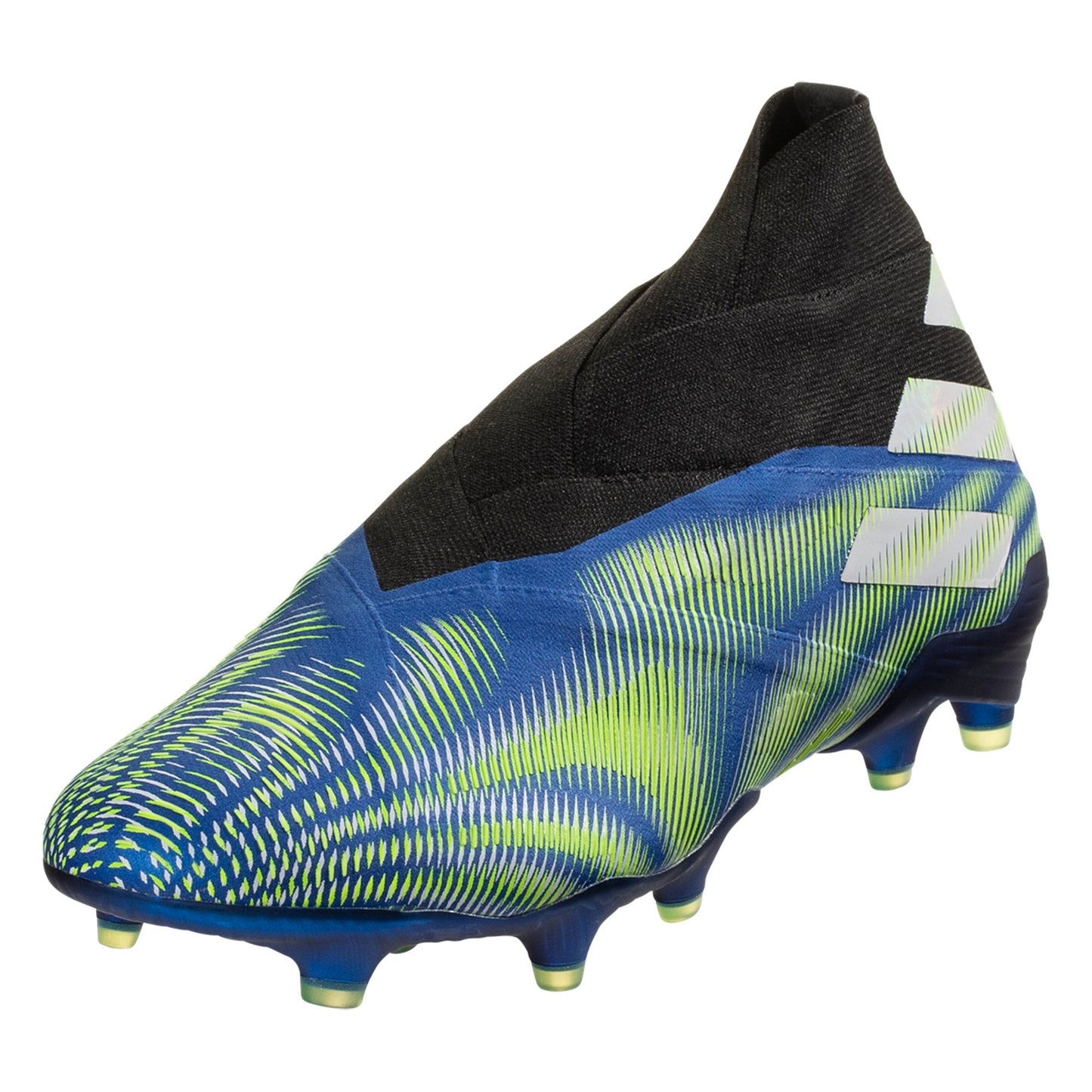 adidas Nemeziz+ FG Firm Ground Soccer Cleat - Team Royal Blue/White/Solar Yellow
