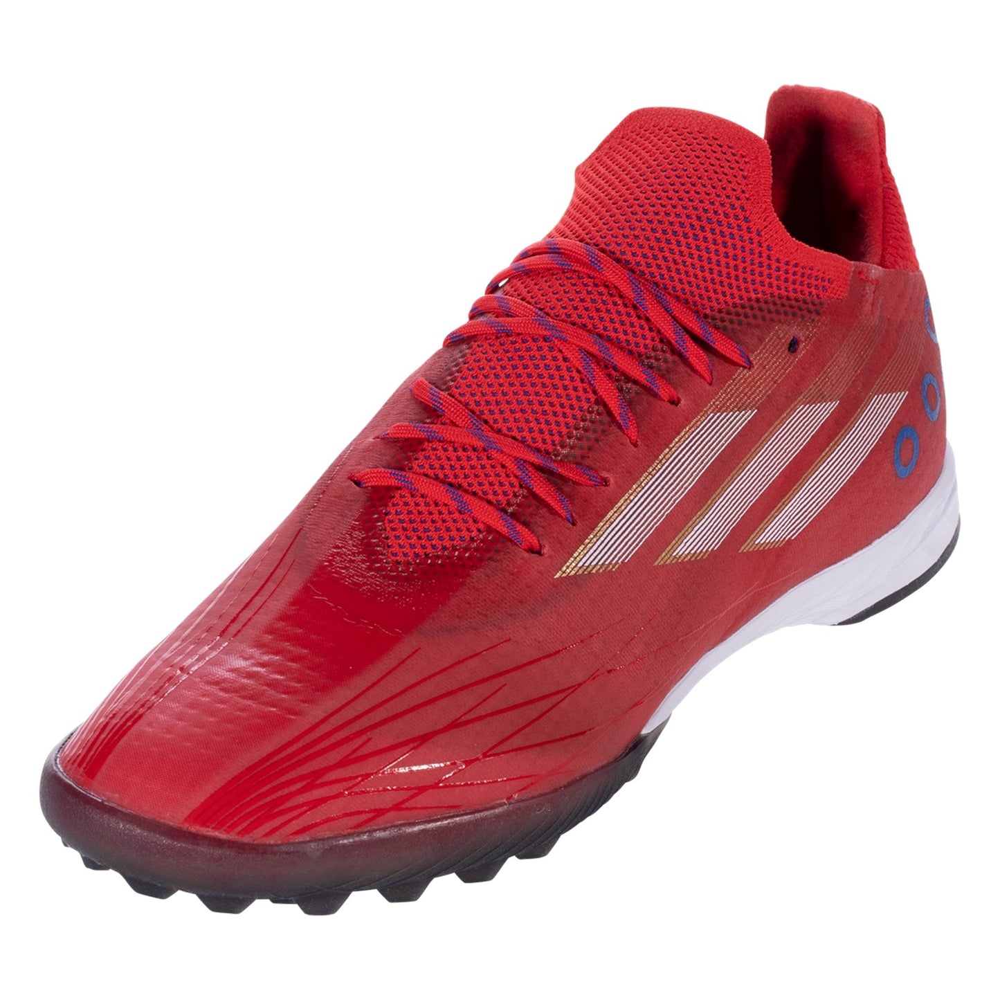 adidas X Speedflow.1 TF 11/11 Artificial Turf Soccer Shoe - Bold Blue/White/Red