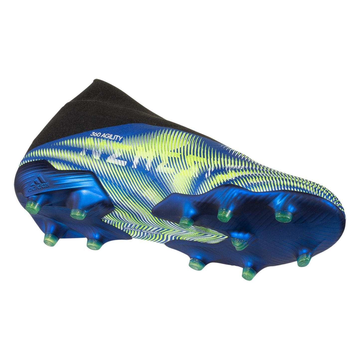 adidas Nemeziz+ FG Firm Ground Soccer Cleat - Team Royal Blue/White/Solar Yellow