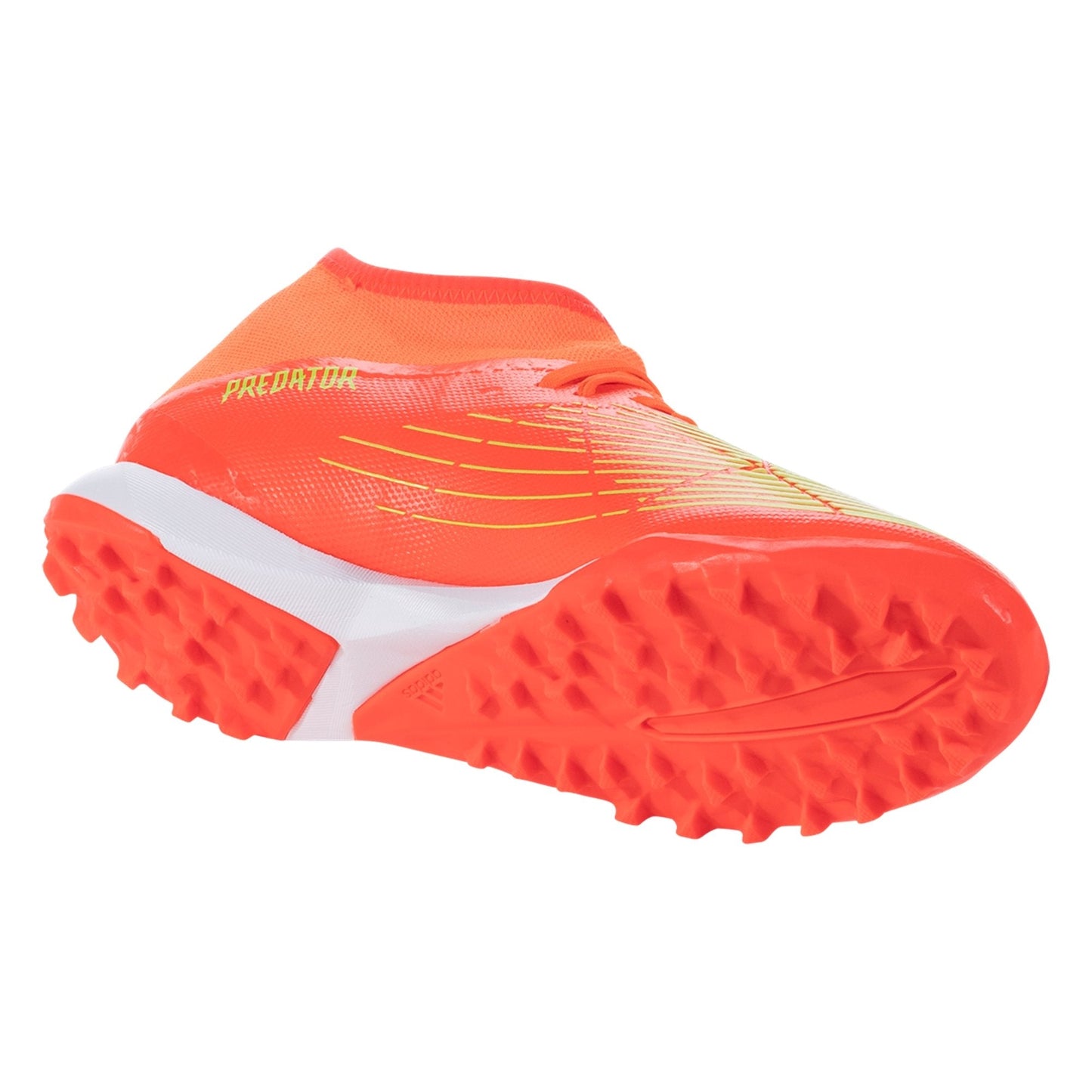 adidas Predator Edge.3 TF Artificial Turf Soccer Shoe - Solar Red/Solar Green/Core Black