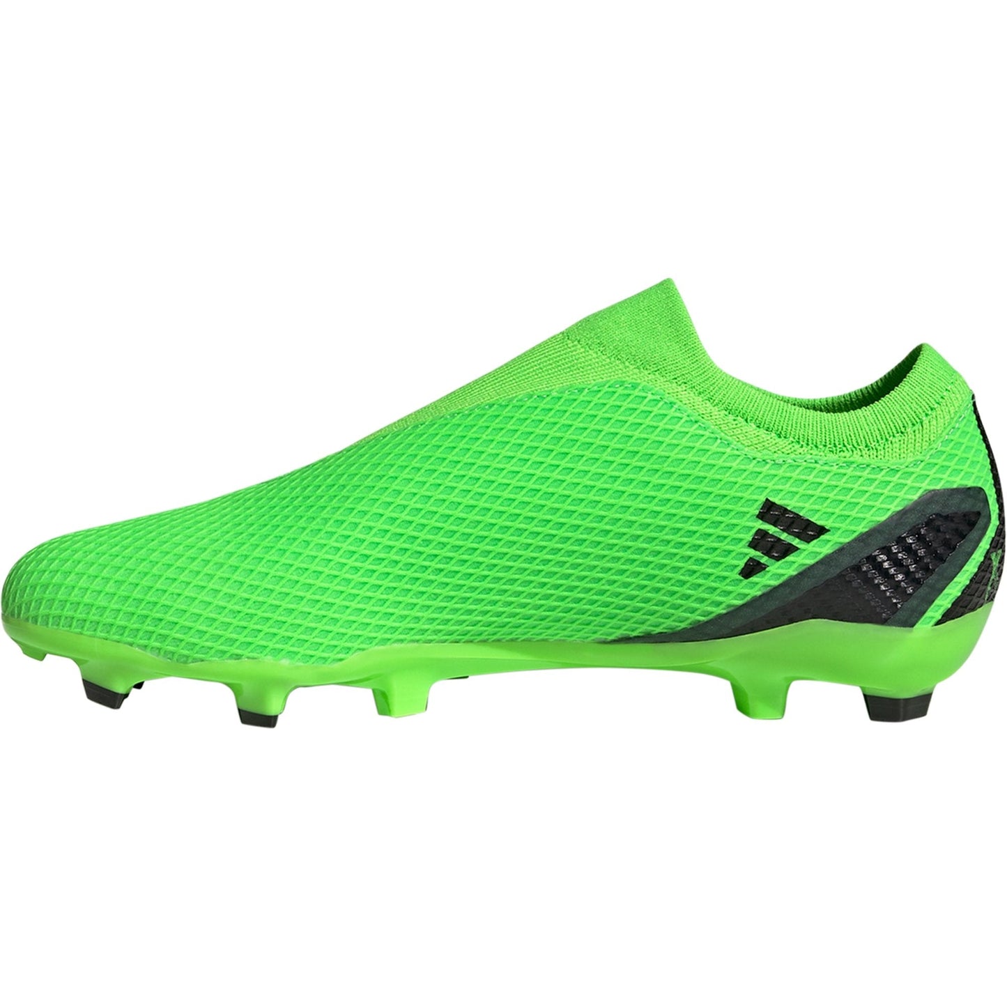 adidas X Speedportal.3 Laceless FG Firm Ground Soccer Cleat - Solar Green/Core Black/Solar Yellow