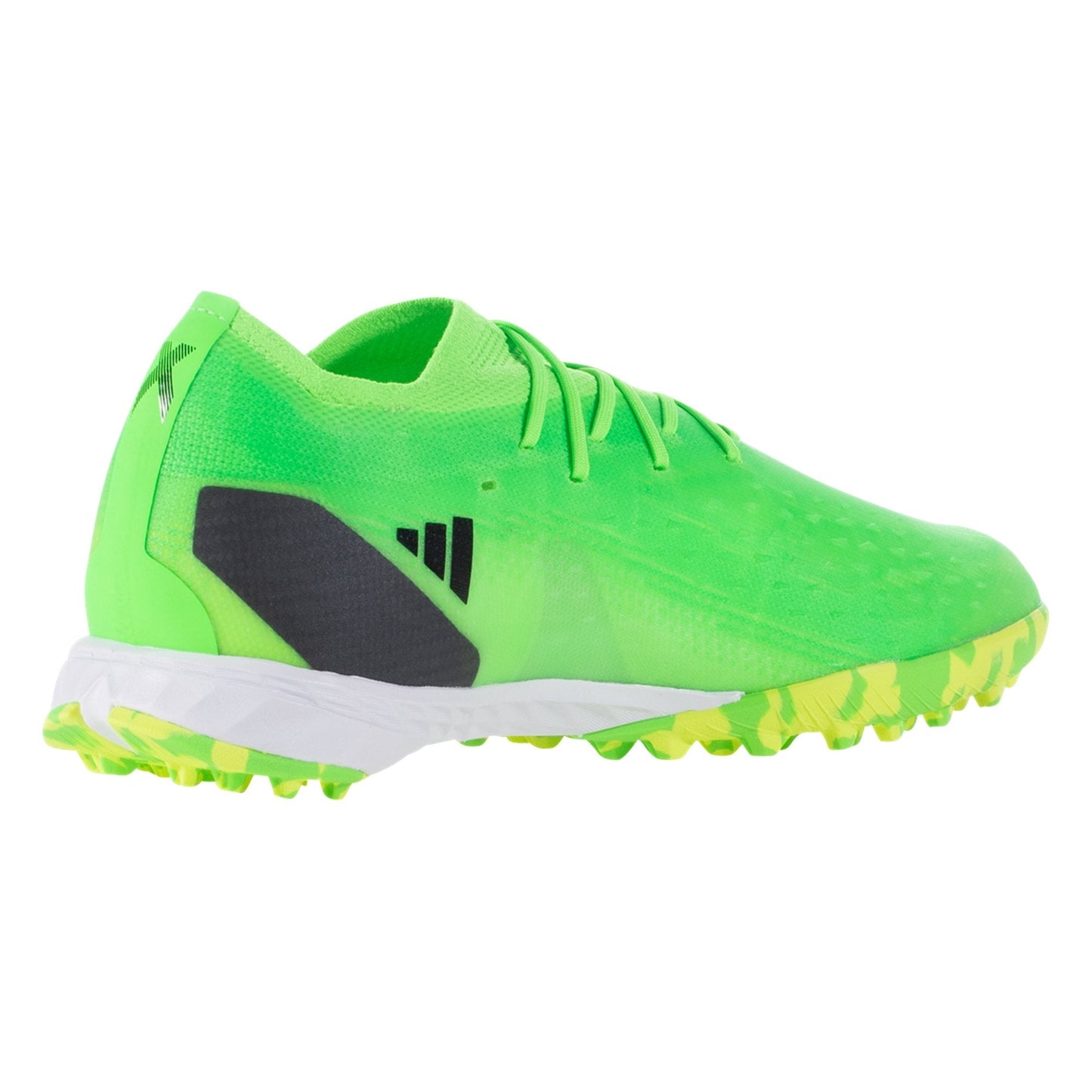adidas X Speedportal.1 TF Artificial Turf Soccer Shoe - Solar Green/Core Black/Solar Yellow