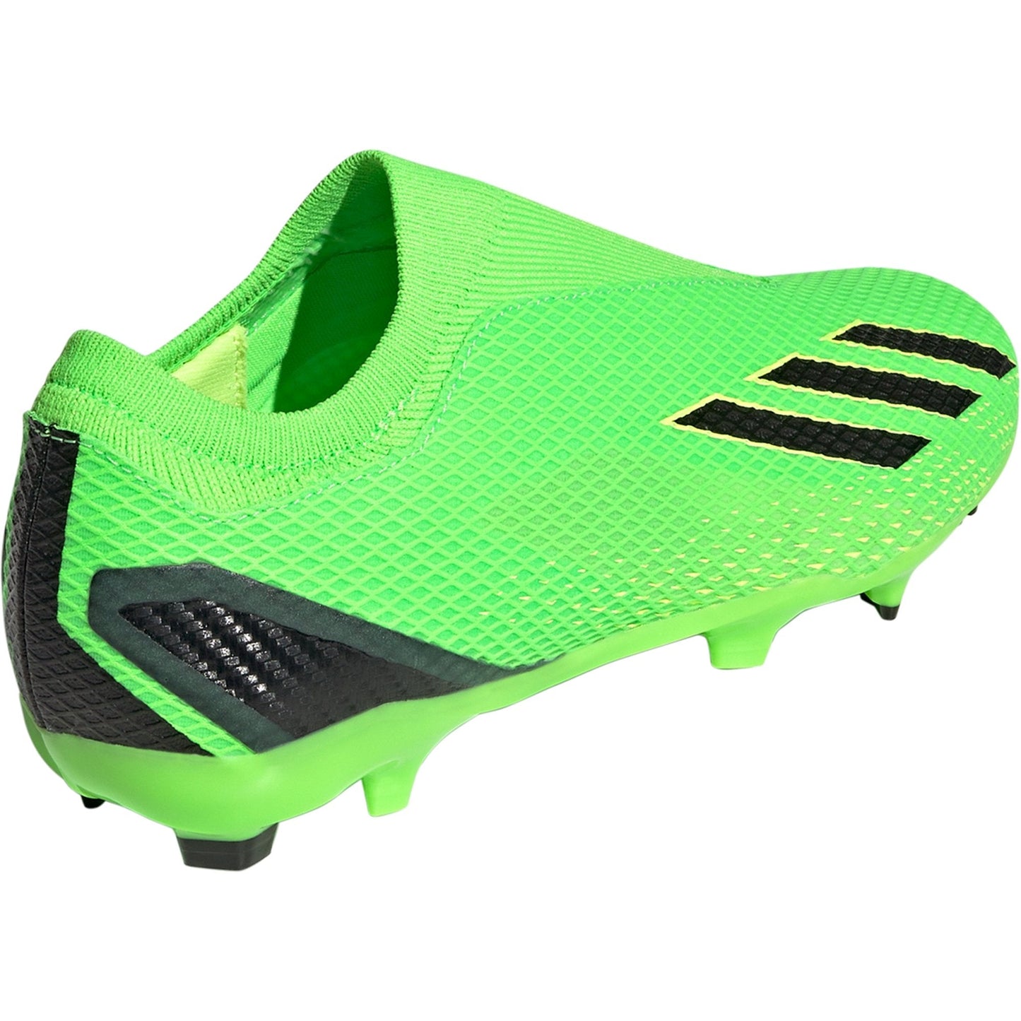 adidas X Speedportal.3 Laceless FG Firm Ground Soccer Cleat - Solar Green/Core Black/Solar Yellow