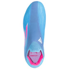 adidas X Speedflow+ FG Junior Firm Ground Soccer -  Cleat Sky Rush/Team Shock Pink/White