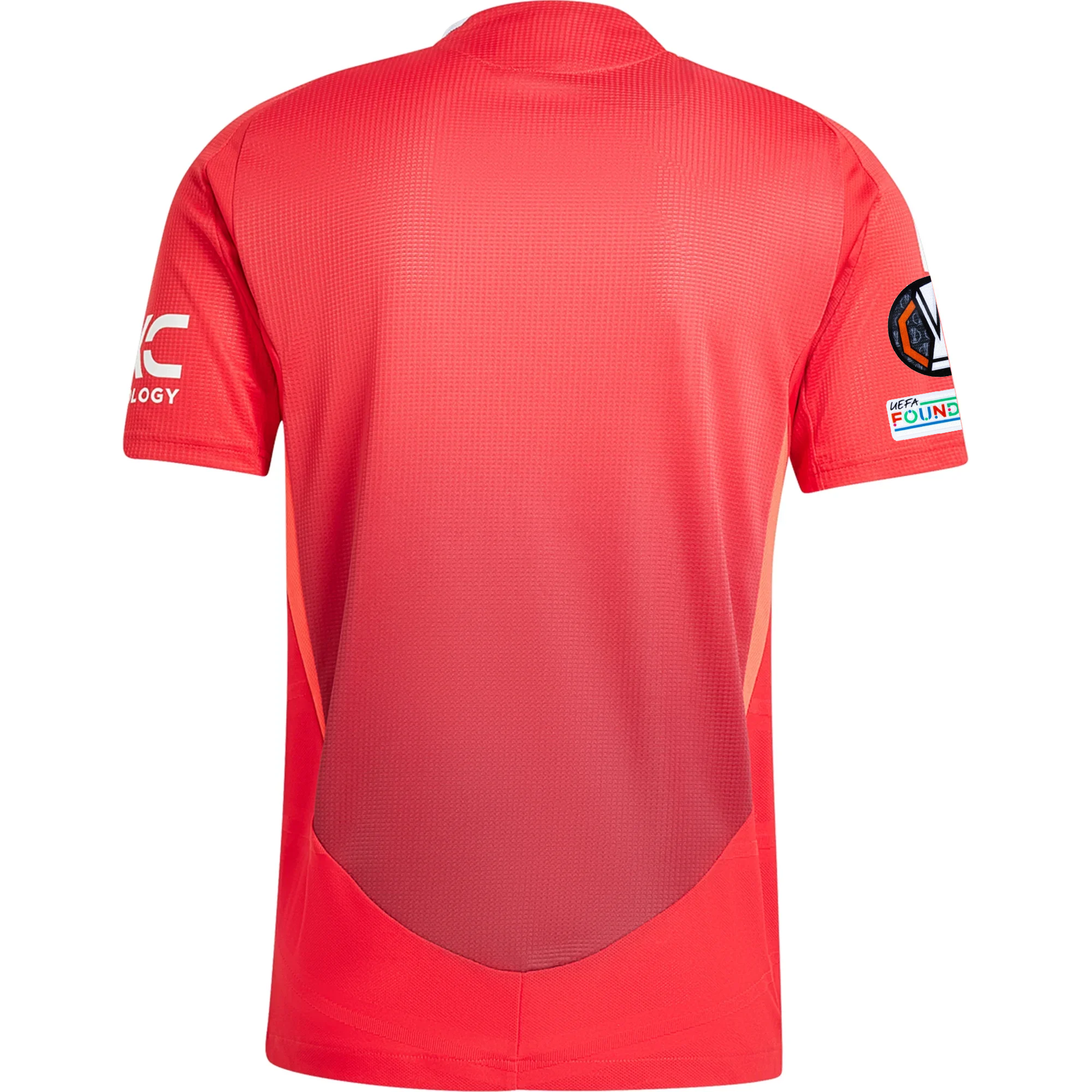 adidas Manchester United Authentic Home Jersey w/ Europa League Patches 24/25 (MUFC Red/Bright Red)
