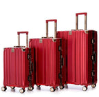 Ensemble de 3 valises – cabine, moyenne et grande, légères et résistantes pour tous types de voyage