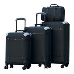 Ensemble de Bagages Luxe "Édition Vintage" – Set de 5 Pièces (3 Valises + 2 Sac)