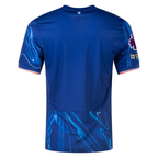 Nike Chelsea Home Jersey w/ EPL + No Room For Racism Patches 24/25 (Rush Blue/Team Orange)