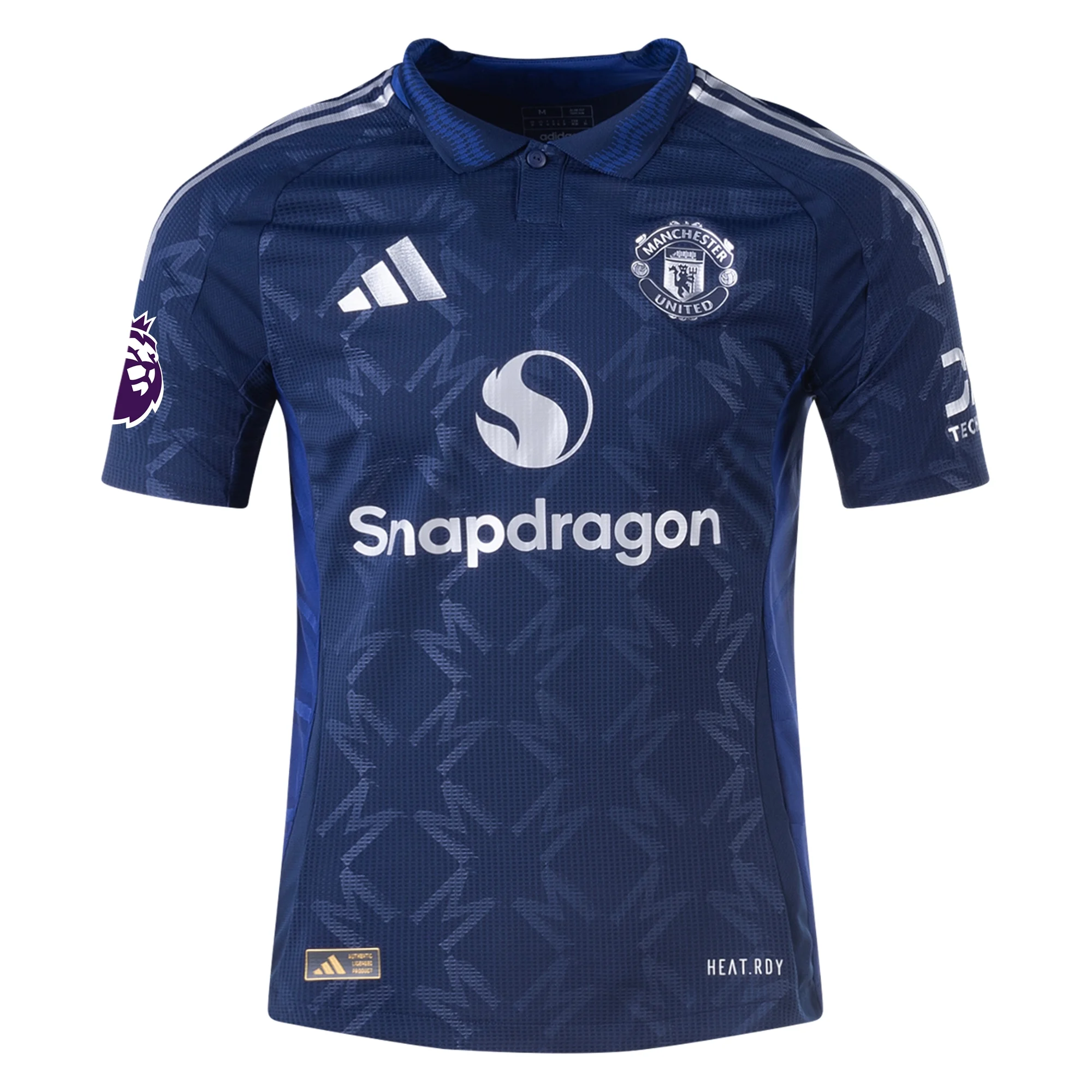 adidas Manchester United Authentic Joshua Zirkzee Away w/ EPL Patch 24/25 (Night Indigo)