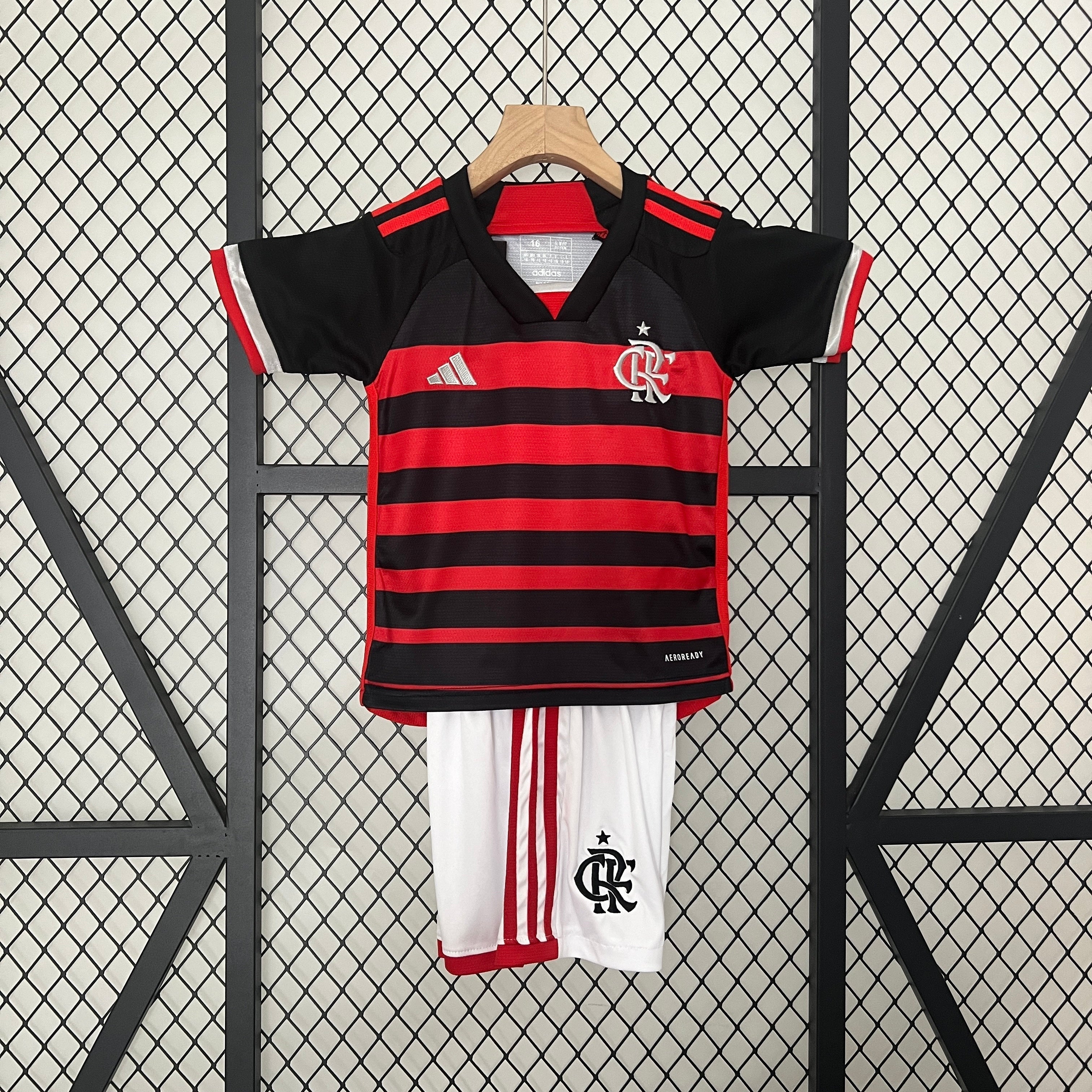 Kids Flamengo 24/25 Home Jersey