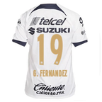 Nike Pumas UNAM Gabriel Fernández Home Jersey w/ Liga MX Patch 23/24 (White/Obsidian)