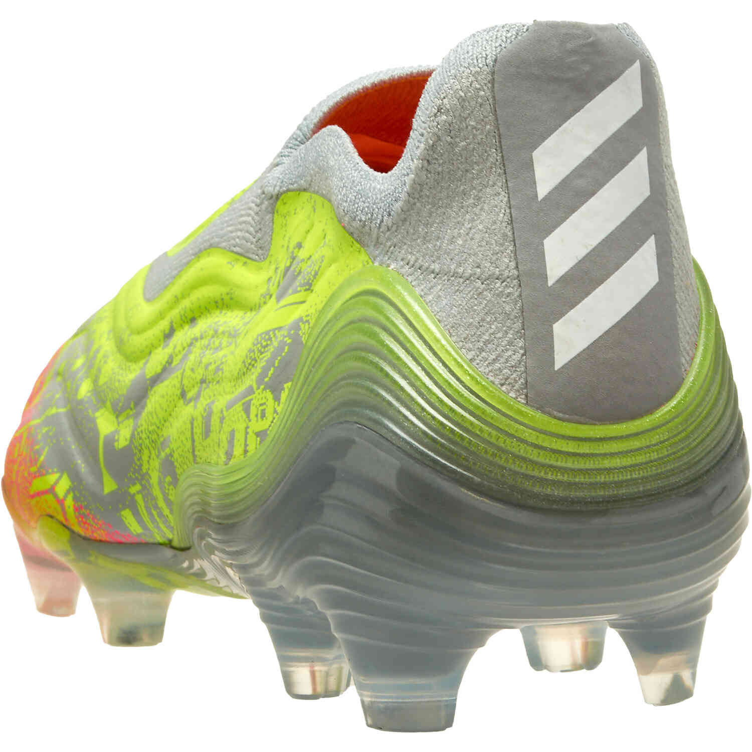 Copa Sense+ Firm Ground Soccer Cleat - Clear Onix/White/Solar Yellow