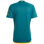 adidas LA Galaxy Away Jersey w/ MLS + Apple TV Patches 23/24 (Green/Yellow)