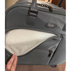 GOBY LONDON – Valise Cabine Souple Ultra Légère 35L/41L avec 4 Roues Silencieuses
