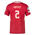 Nike Liverpool Match Authentic Joe Gomez Home Jersey w/ Champions League Patches 24/25 (Gym Red/Chrome Yellow)