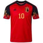adidas Belgium Eden Hazard Home Jersey 22/23 (Red/Black)