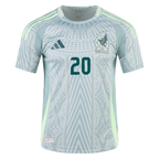 adidas Mexico Henry Martin Away Jersey 24/25 (Linen Green)