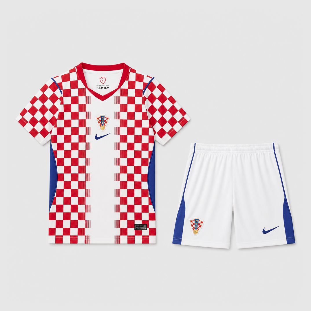 Home 26/27 Kids Shirt Kit