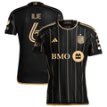 adidas LAFC Authentic Ilie Sanchez Home Jersey w/ MLS + Apple TV + Ford Patches 24/25 (Black/Gold)