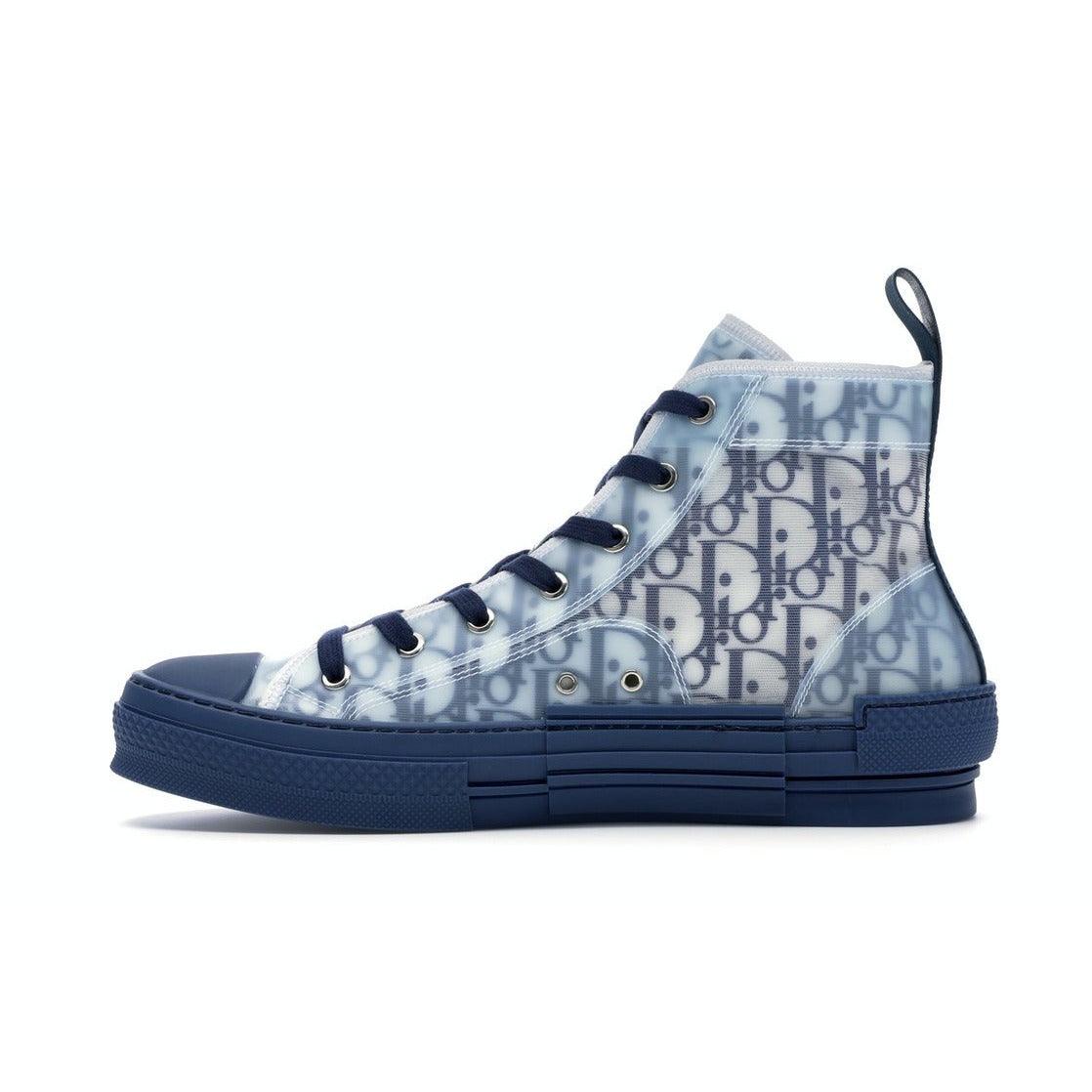 Dior B23 High Top Blue Oblique