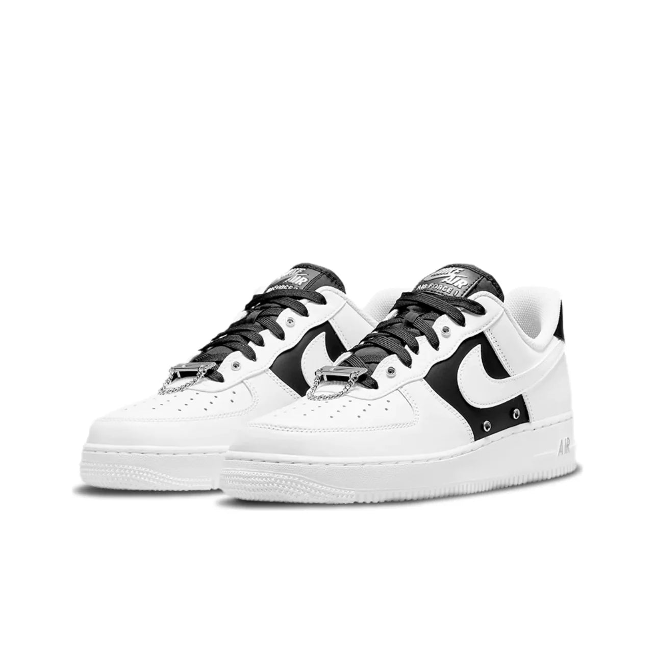 Air Force 1 ‘07 PRM Silver Chain White Black